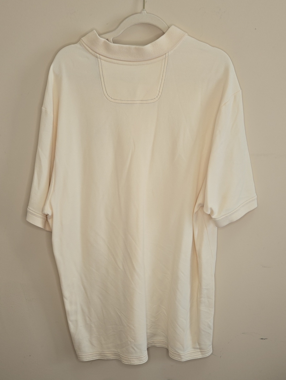 Tommy Bahama Ivory Emfielder Polo Shirt XL Mens Supima Cotton Coastal Golf Resor - Picture 4 of 6